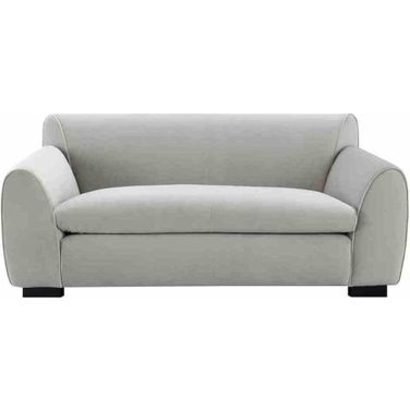 Severo Loveseat Velvet In Light Gray