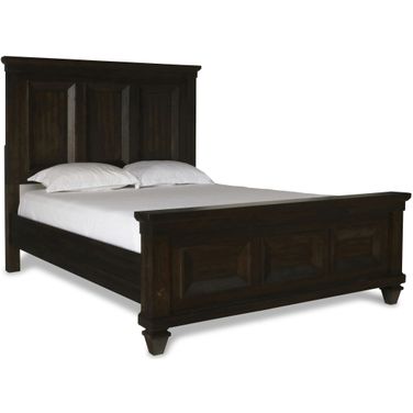 Sevilla Walnut Cal. King Panel Bed