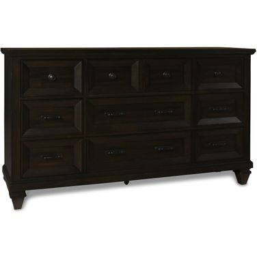 Sevilla Walnut Dresser with Jewelry Tray
