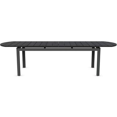 Seville Extendable Dining Table In Anchor Gray