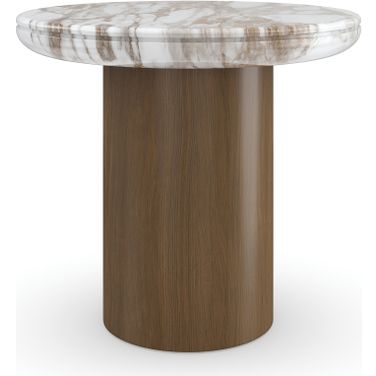 Seychelles Accent Table In Brown
