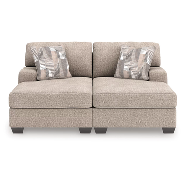 Newellen 2-Piece Super Chaise In Hemp