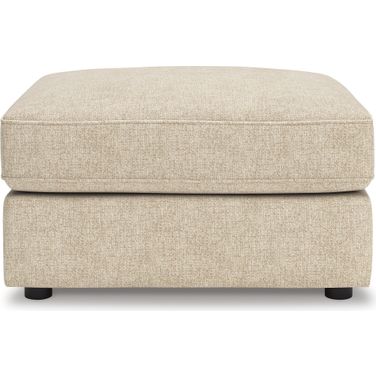 Seyler Oversized Accent Ottoman In Sand