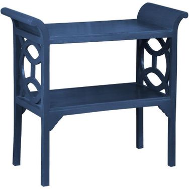 Shabby Chic Cottage Blue Accent Table and Console