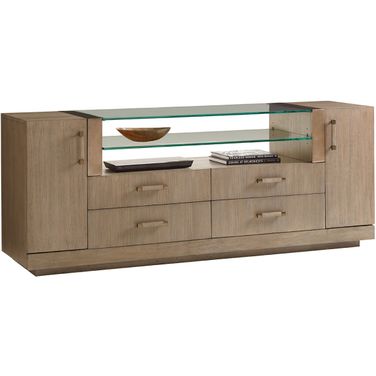 Shadow Play Turnberry Media Console In Mist