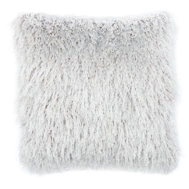 Shag Modish Metallic Pillow in Silver PLS732A-2020