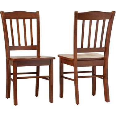 Shaker Dining Chair Set of 2 In Walnut