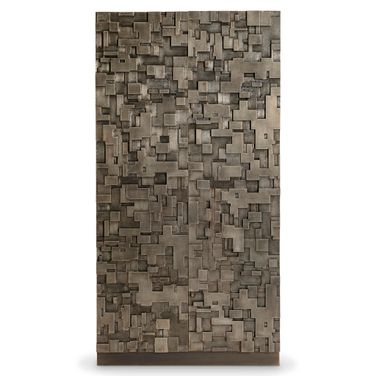 Sharaab Storage Cabinet In Silver
