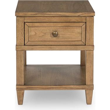 Sharlance End Table In Light Brown