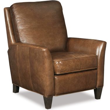 RC Shasta Brown Leather Recliner