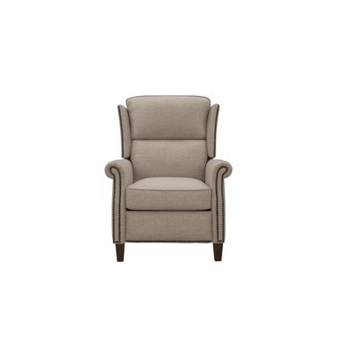 Shasta Push Thru The Arms Recliner In Gray
