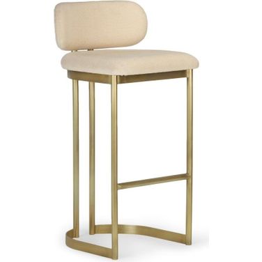Shay Barstool In Antique Brass