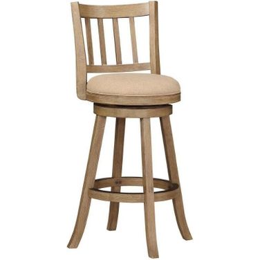 Sheldon 29 Inch Swivel Bar Stool In Oatmeal