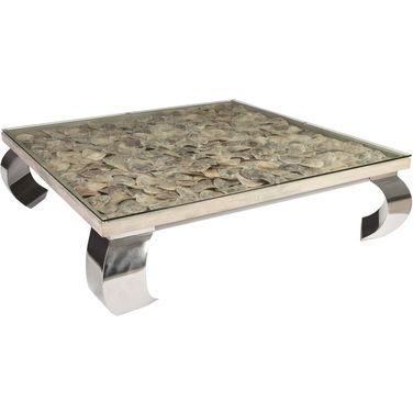 Shell Coffee Table In Beige