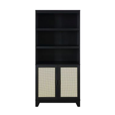 Sheridan Bookcase Cabinet In Black