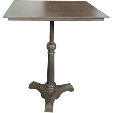 Sheridan Nano Square Bistro Table In Silver