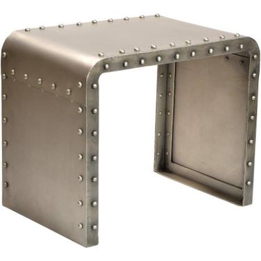 Sheridan Side Table In Silver