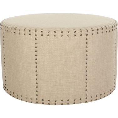 Sherri Beige Ottoman