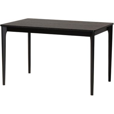 Sherwin Wood Dining Table In Black