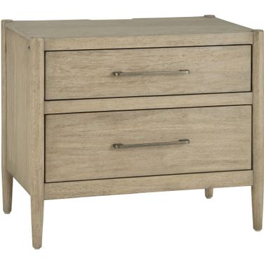 Shiloh Liv360 2 Drawer Nightstand In Champagne