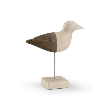 Shorebird Small In White and Cream