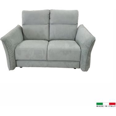 Sicilia Loveseat In Dark Blue Novabuk
