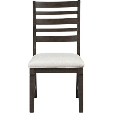 Victoria Side Chair Set of 2 In Brown