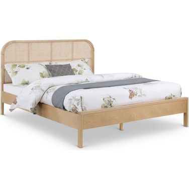 Siena Ash Wood Full Bed In Natural