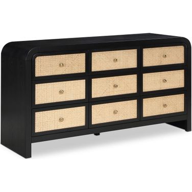 Siena Dresser In Black