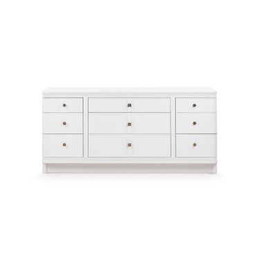 Sienna 9-Drawer Cabinet In Glazed Whisper White
