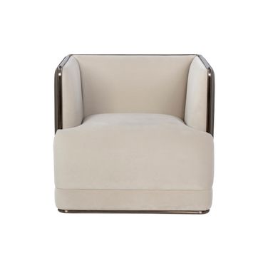 Sierra Armchair In Meg Taupe and Porcini Taupe