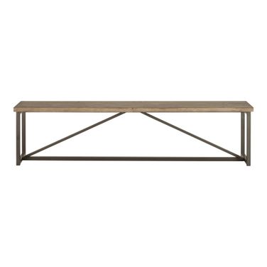 Sierra Wood Solid Seat Bench