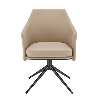 Signa Swivel Armchair In Light Taupe