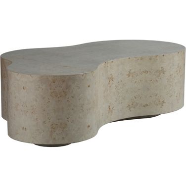 Signature Designs Baronet Asymmetrical Cocktail Table In Antiqued White