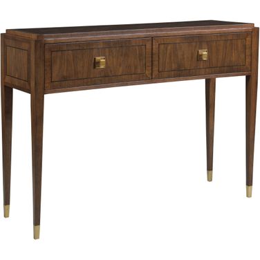Signature Designs Chiavari Console In Dark Brown
