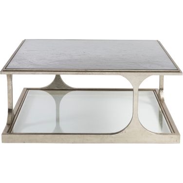 Signature Designs Bond Street Square Cocktail Table In Champagne