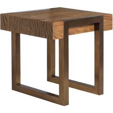 Signature Designs Canto End Table In Medium Brown