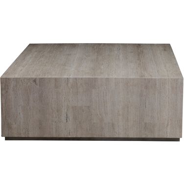 Signature Designs Cassio Square Cocktail Table In Creamy White