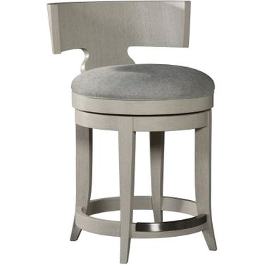 Signature Designs Fuente Swivel Counter Stool In Light Gray