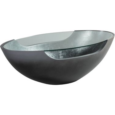 Signature Designs Circa Cocktail Table In Silver Leaf