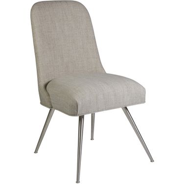 Signature Designs Dinah Side Chair In Stainless Steel