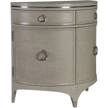 Signature Designs Zeitgeist Demilune Chest In Antique Linen