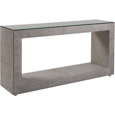 Signature Designs Precept Console In Gray
