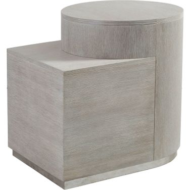 Signature Designs Maxwell Split Level End Table In Mist Gray