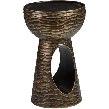 Signature Designs Mika Lamp Table In Bronze