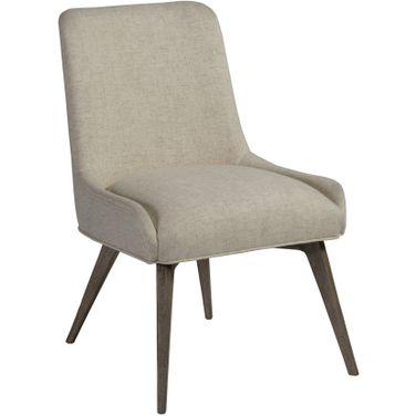 Signature Designs Mila Upholstered Side Chair In Medium Brown
