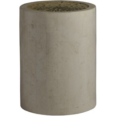 Signature Designs Mimi Round Spot Table In White