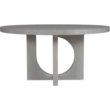 Signature Designs Apostrophe Round Dining Table In Mist Gray