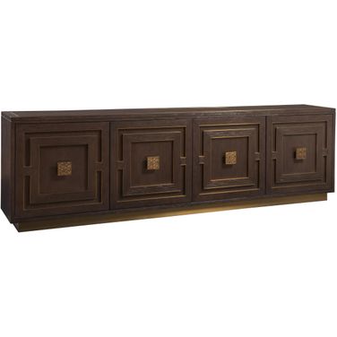 Verbatim Verbatim Long Media Console In Dark Brown