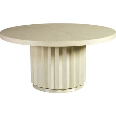 Signature Designs Sarto Round Dining Table In Light Gray